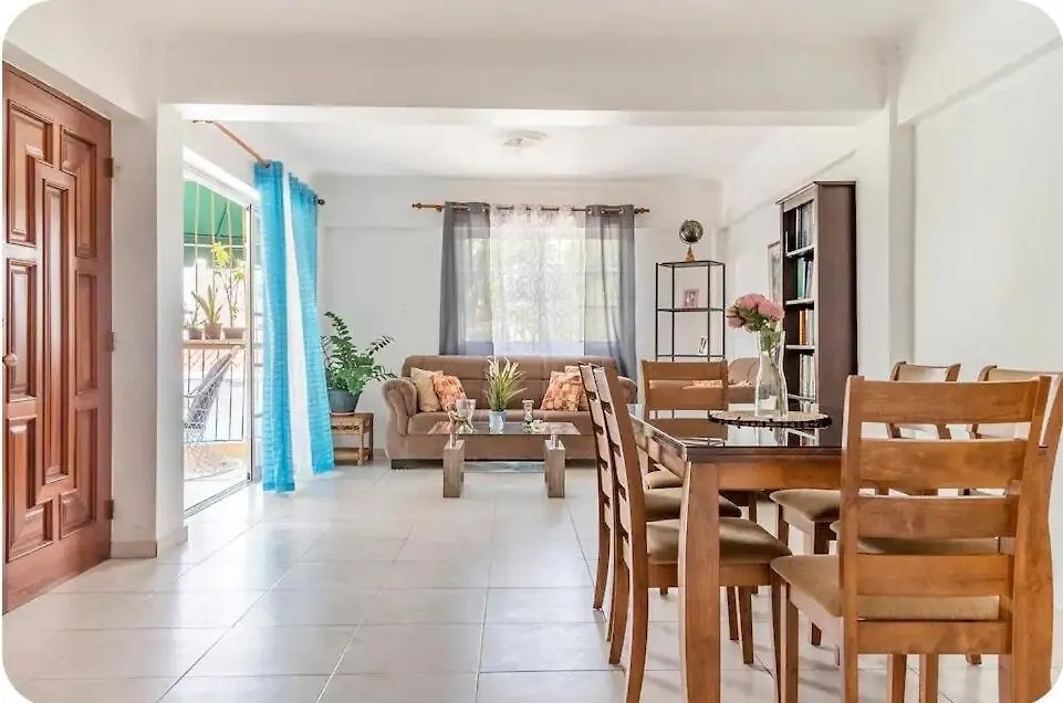 Confortable, Familiar Y Acogedor Lugar En Santo Domingo Lägenhet